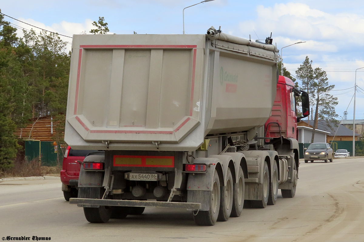 Саха (Якутия), № А 428 ХУ 186 — MAN TGS 33.480