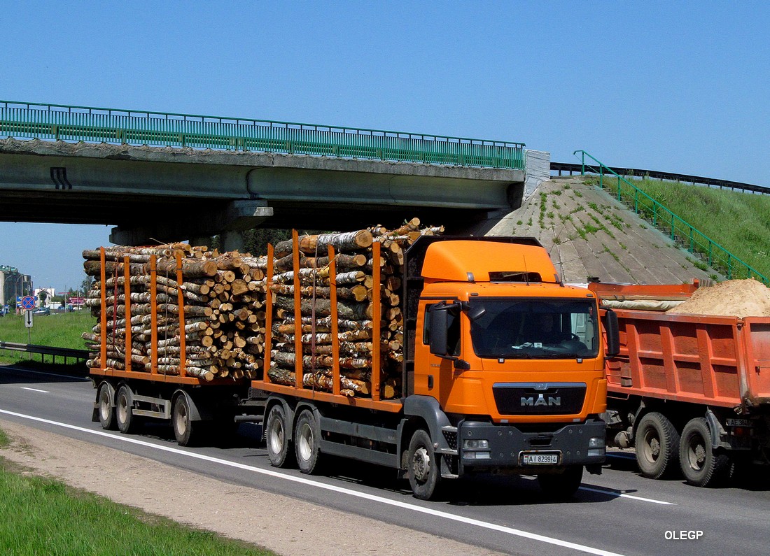 Гродненская область, № АІ 8299-4 — MAN TGS 33.440