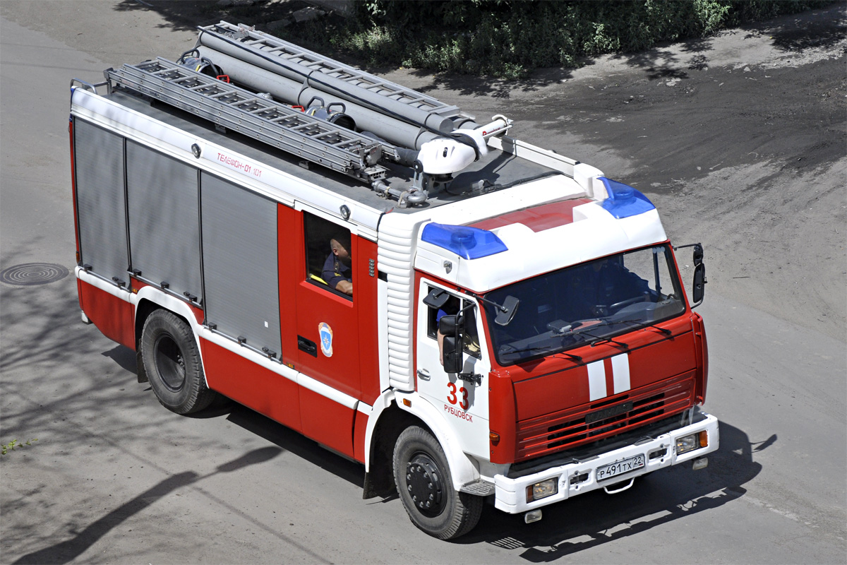 Алтайский край, № Р 491 ТХ 22 — КамАЗ-43253-A3(96)