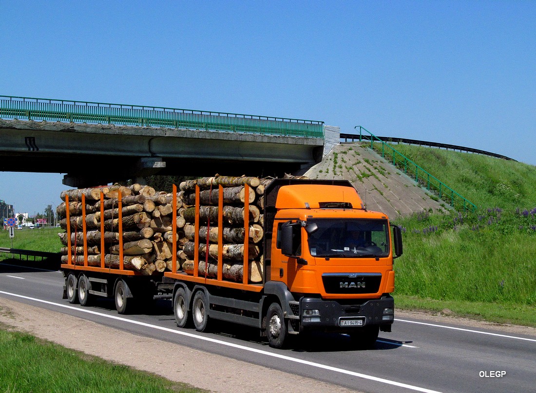 Гродненская область, № АІ 9415-4 — MAN TGS 33.440