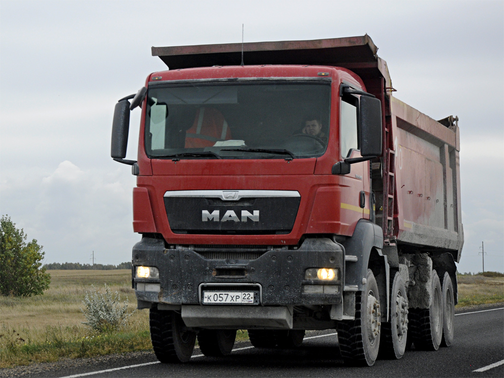 Алтайский край, № К 057 ХР 22 — MAN TGS 41.400