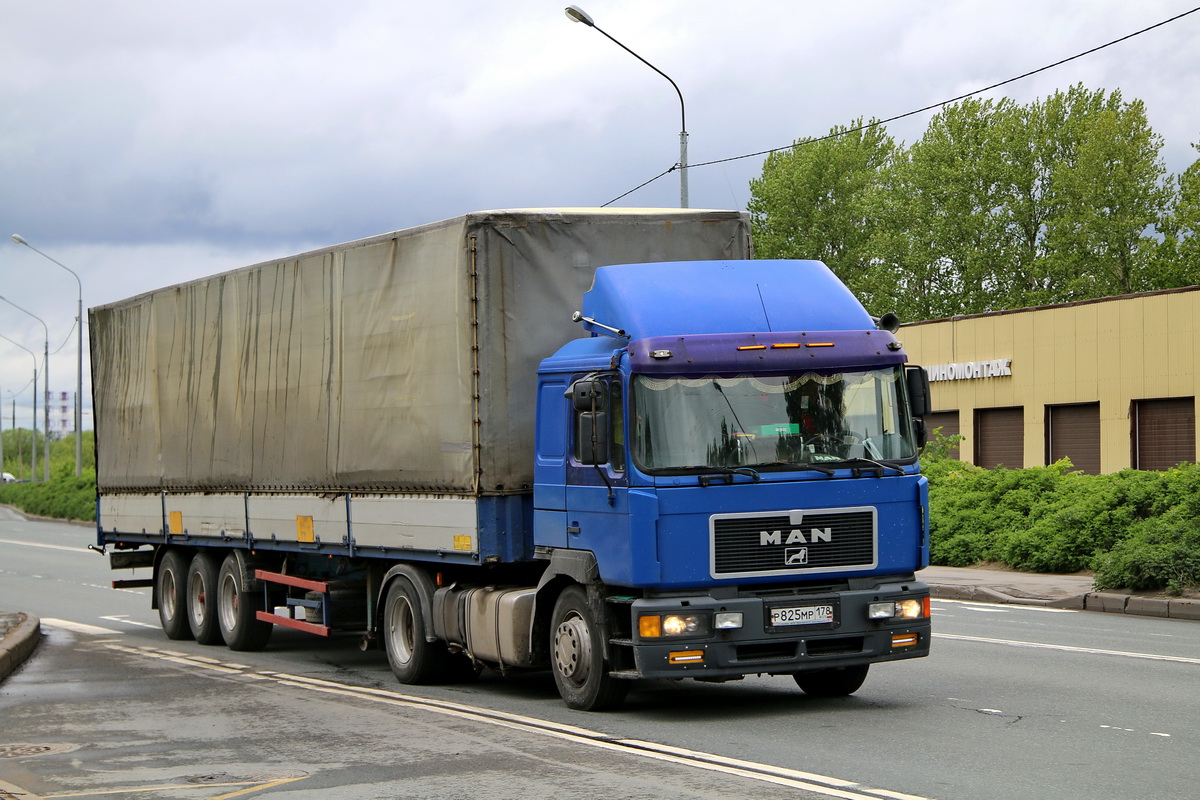 Санкт-Петербург, № Р 825 МР 178 — MAN F2000 19.xxx (общая)