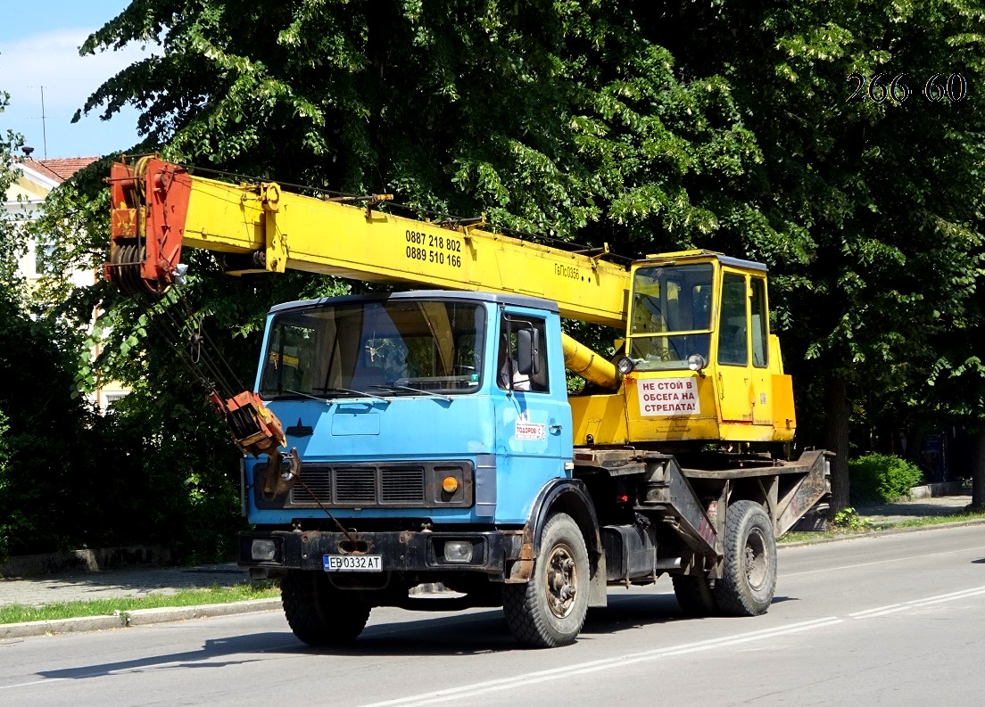 Болгария, № EB 0332 AT — МАЗ-5337 (общая модель)