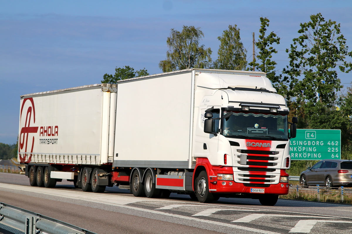 Финляндия, № SKA-907 — Scania ('2009-2011, общая модель)