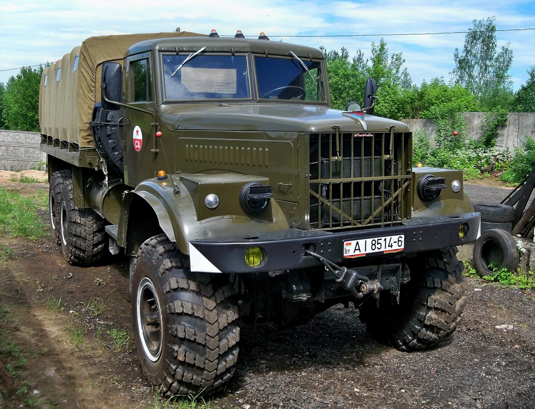 Могилёвская область, № АІ 8514-6 — КрАЗ-255Б1