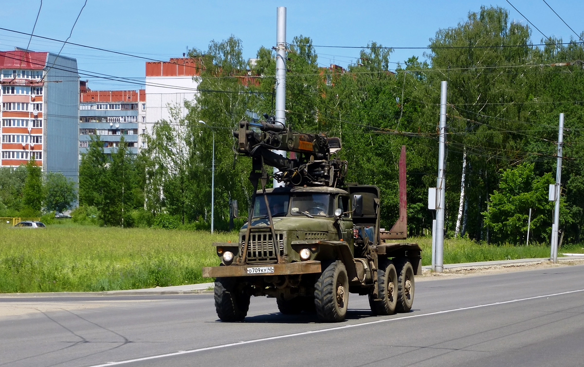 Калужская область, № О 709 КУ 40 — Урал-4320-01