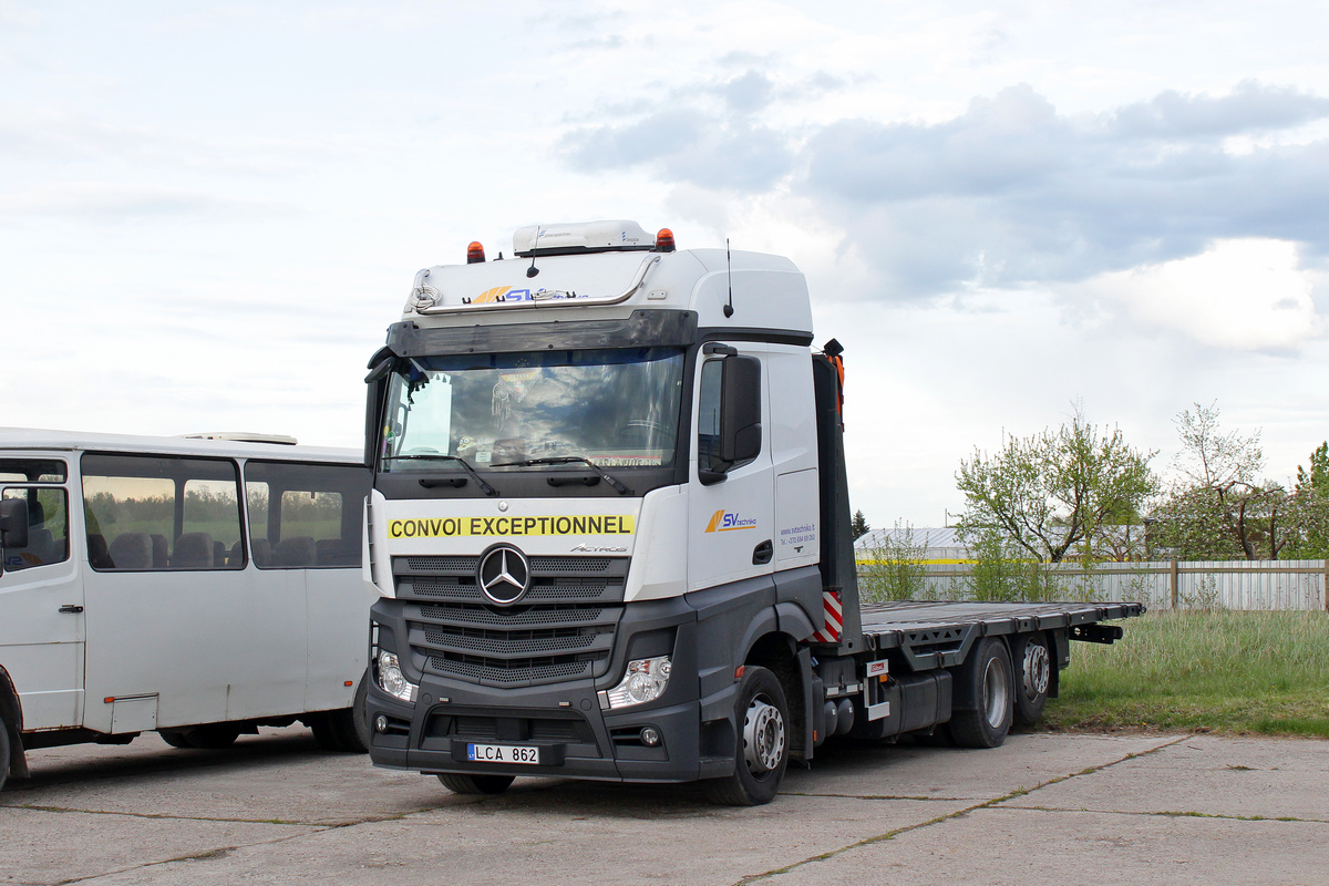 Литва, № LCA 862 — Mercedes-Benz Actros ('2011) 2542