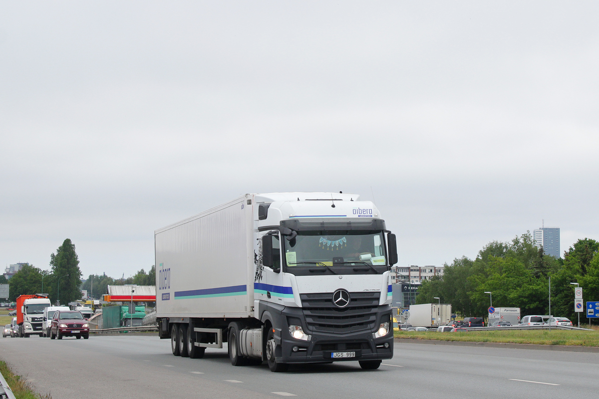Литва, № JGS 999 — Mercedes-Benz Actros ('2011) 1845