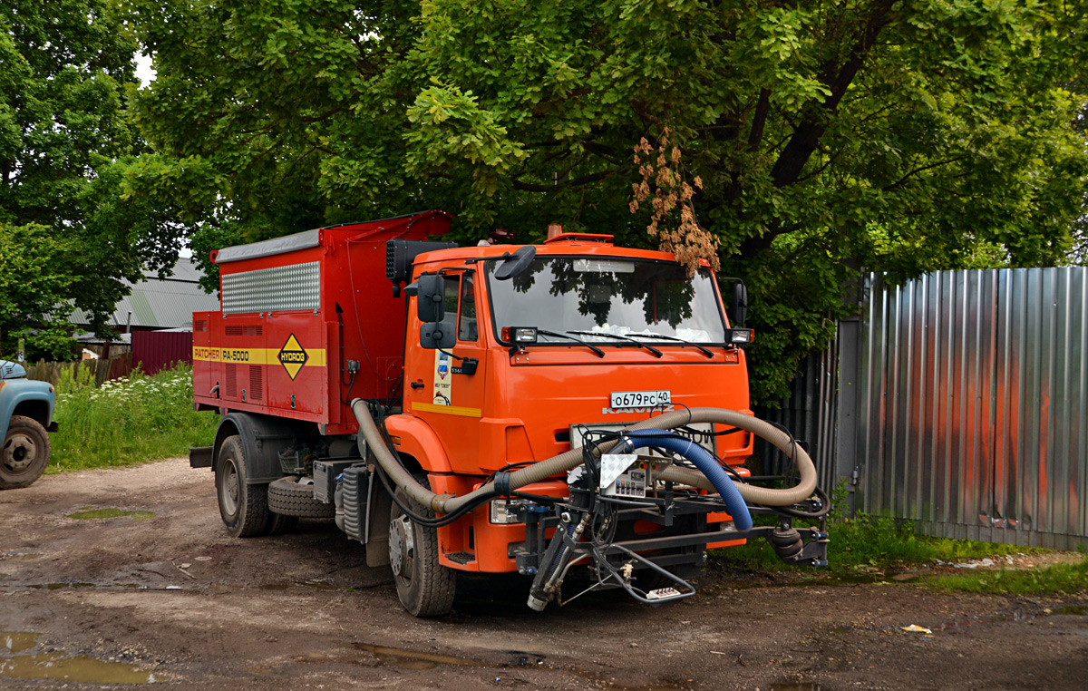 Калужская область, № О 679 РС 40 — КамАЗ-53605-A5(48)
