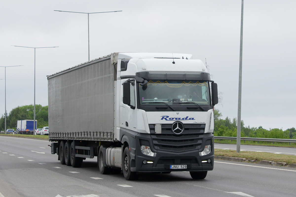 Литва, № JNU 529 — Mercedes-Benz Actros ('2011) 1845