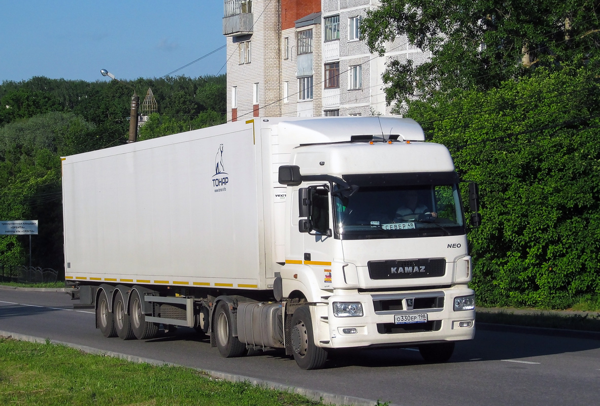 Санкт-Петербург, № О 330 ЕР 198 — КамАЗ-5490-S5(87)