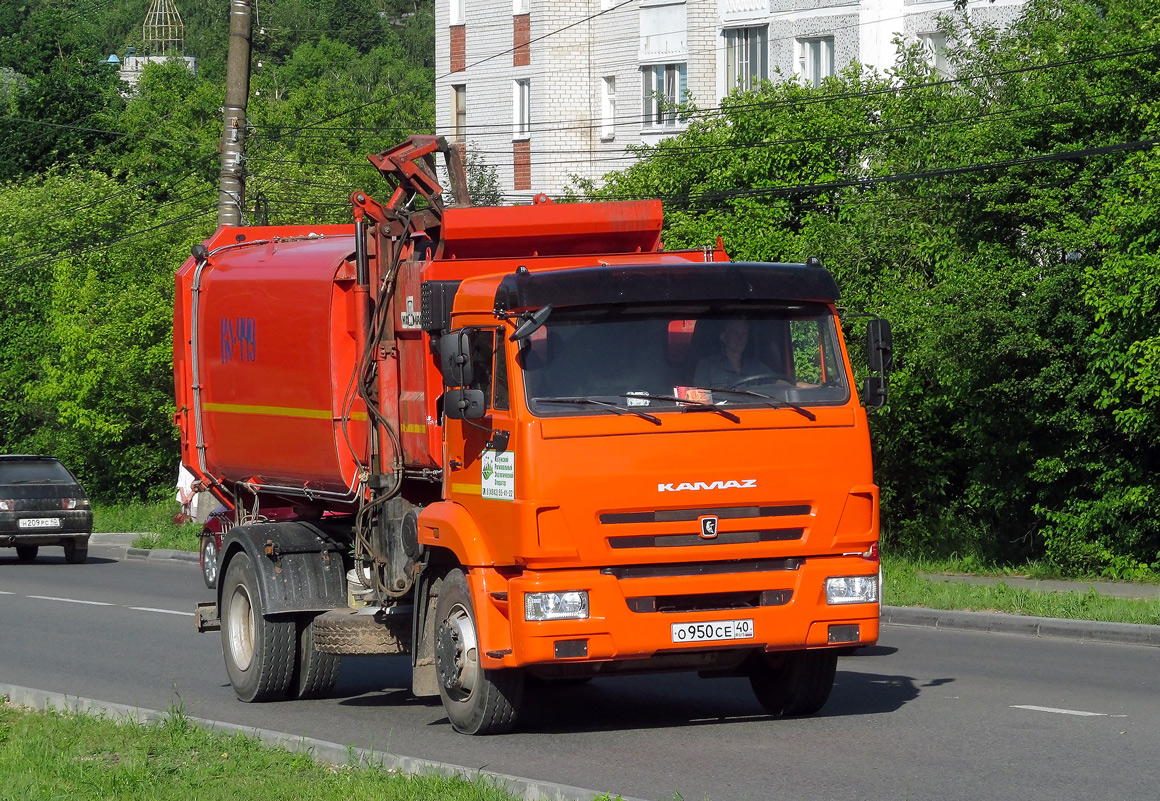 Калужская область, № О 950 СЕ 40 — КамАЗ-43253-G5(69)