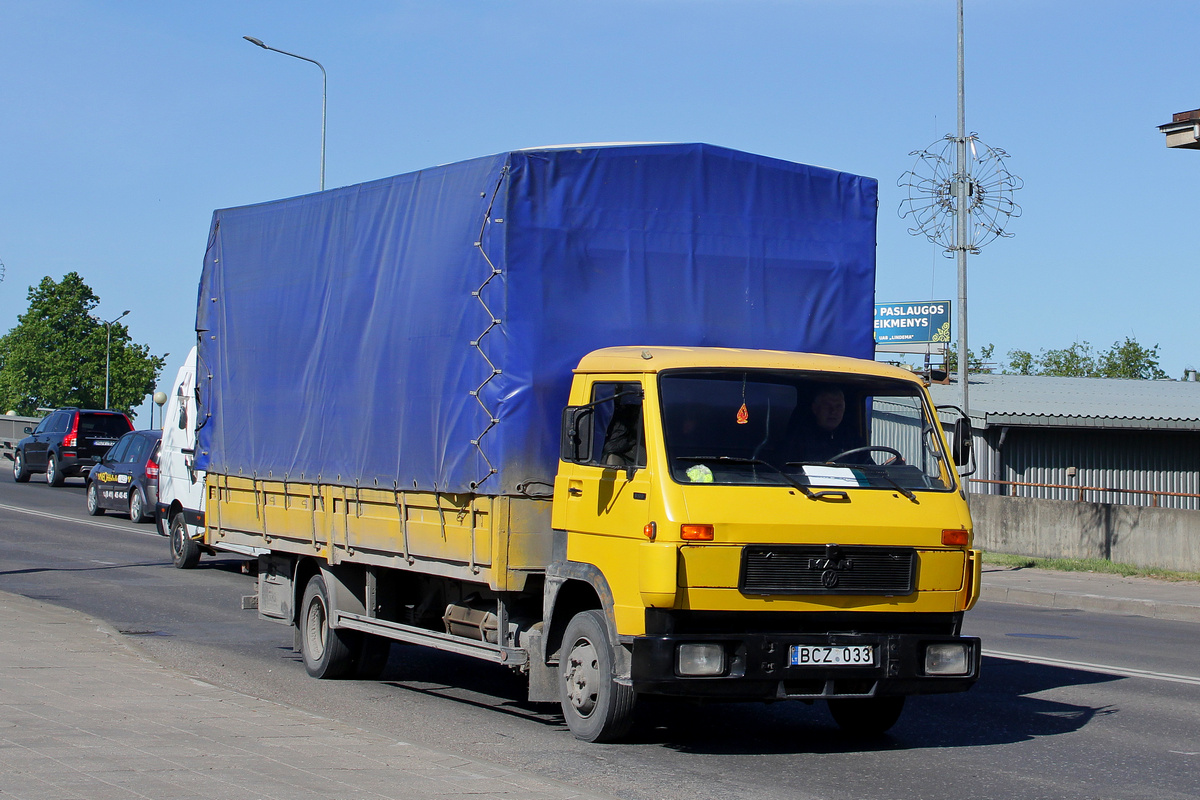 Литва, № BCZ 033 — VW-MAN G90