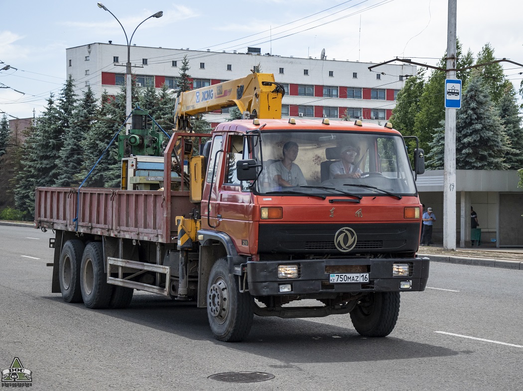 Восточно-Казахстанская область, № 750 MAZ 16 — Dongfeng EQ (общая модель)