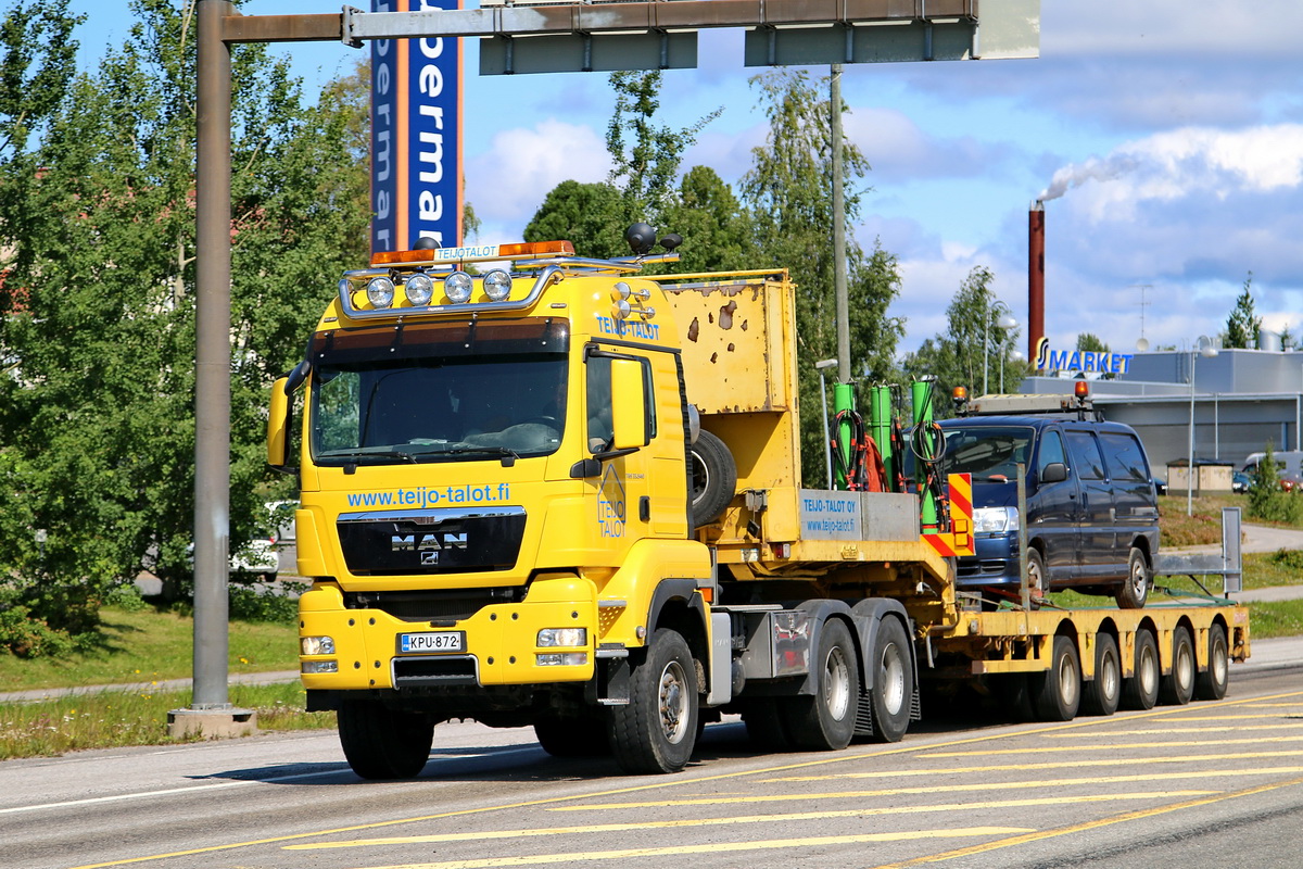 Финляндия, № KPU-872 — MAN TGS 33.540