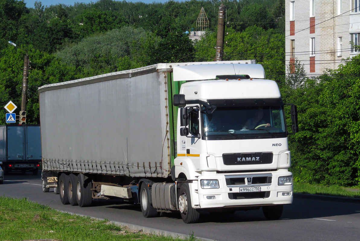 Московская область, № К 996 СС 750 — КамАЗ-5490-S5(87)