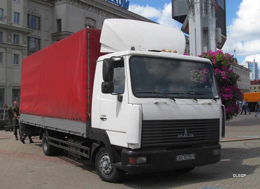 Минск, № АЕ 8275-7 — МАЗ-4371 (общая модель)