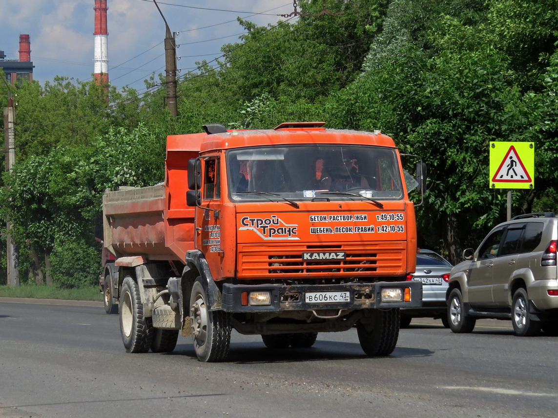 Кировская область, № В 606 КС 43 — КамАЗ-43255-A3(96)