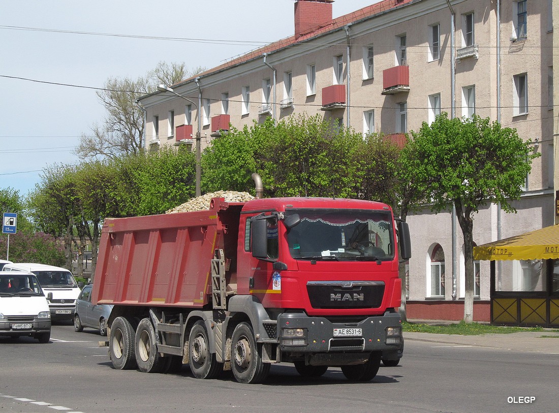 Могилёвская область, № АЕ 8531-6 — MAN TGS 41.400