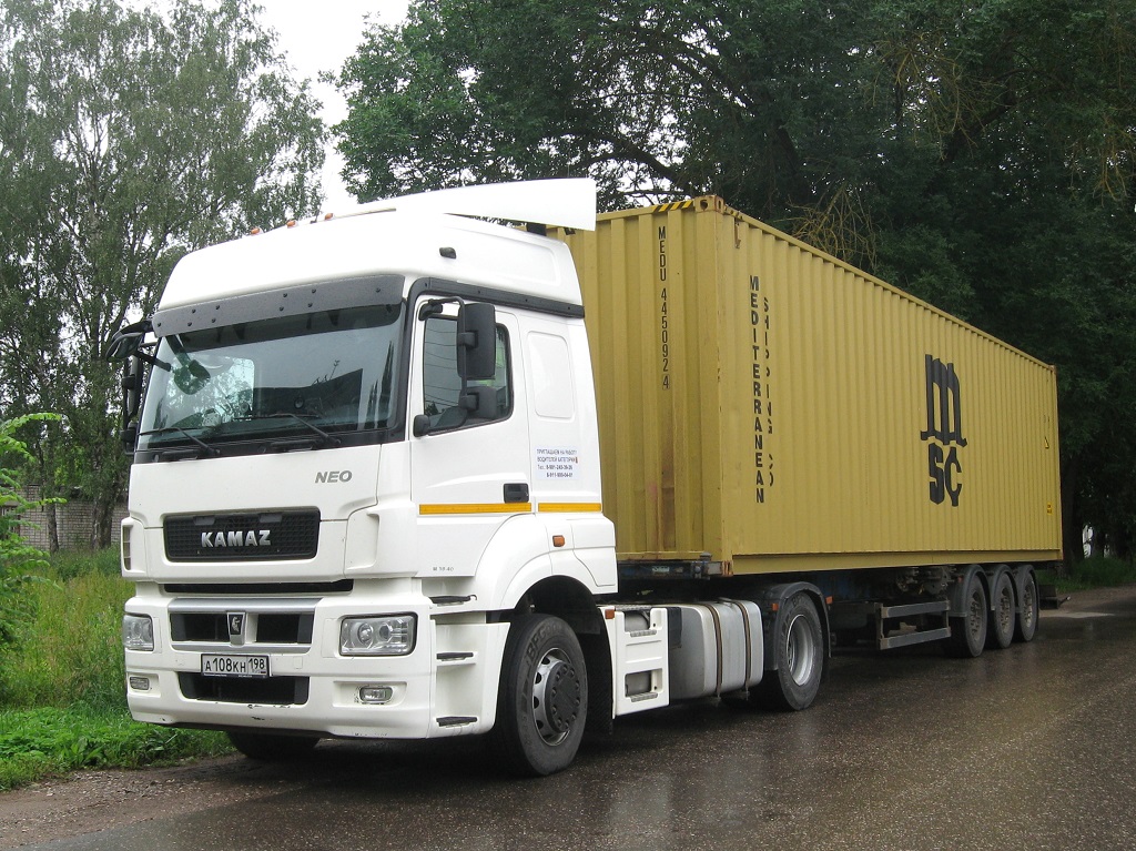Санкт-Петербург, № А 108 КН 198 — КамАЗ-5490-S5(87)