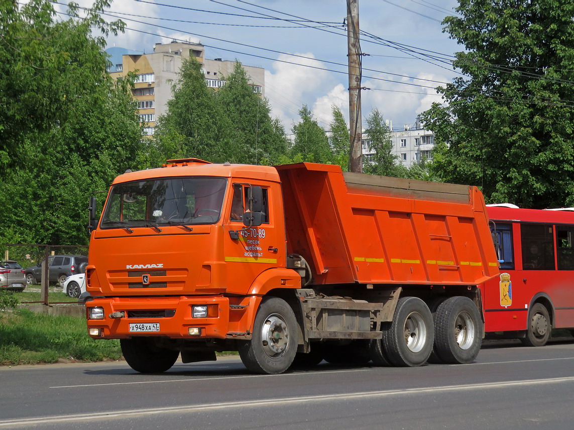Кировская область, № Х 948 ХА 43 — КамАЗ-65115-N3(78)
