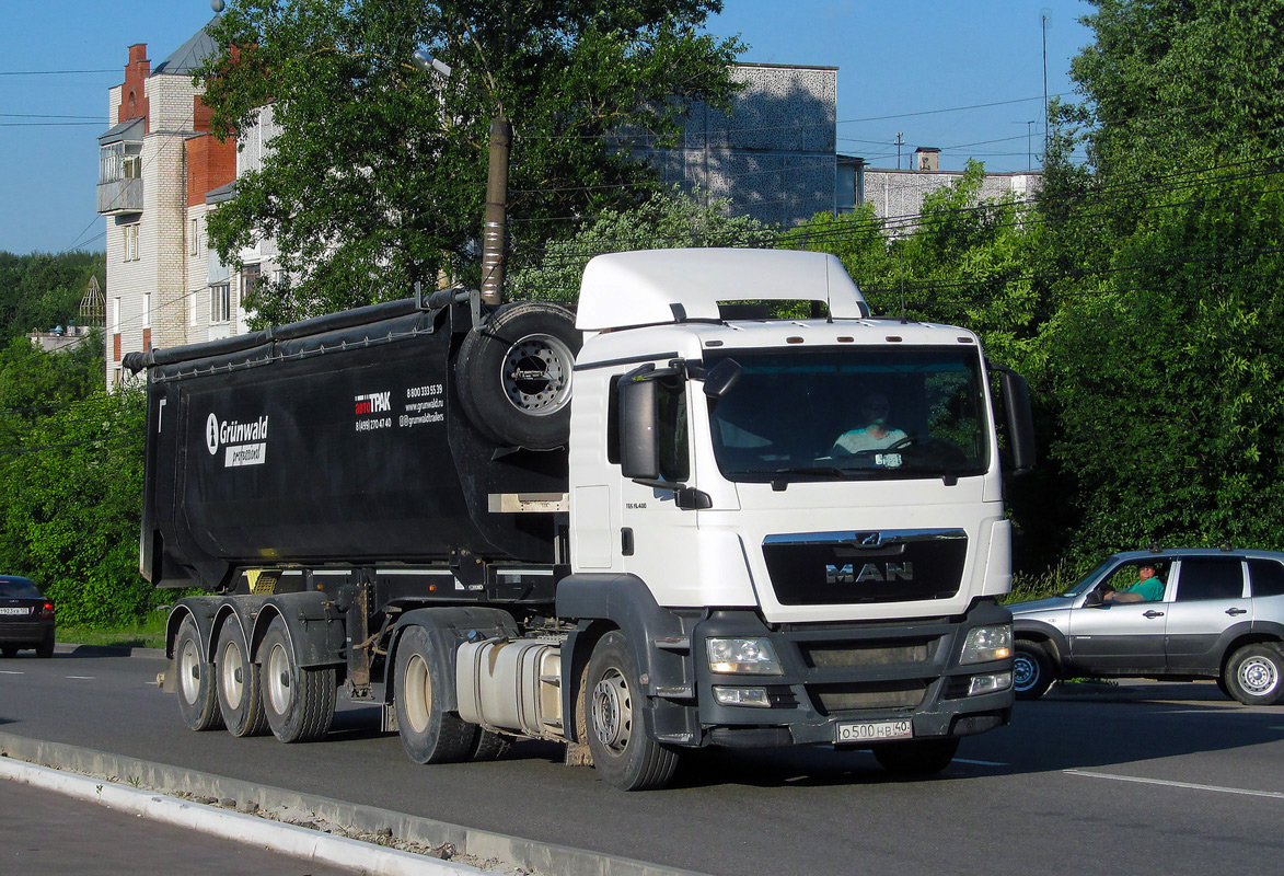Калужская область, № О 500 НВ 40 — MAN TGS 19.400