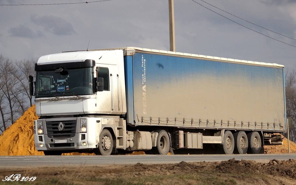 Волгоградская область, № Р 804 ХХ 34 — Renault Magnum ('2008)