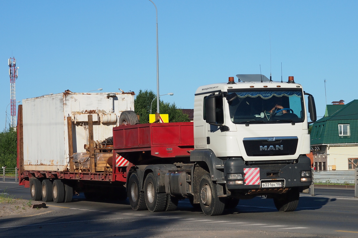 Ханты-Мансийский автоном.округ, № В 331 ВК 186 — MAN TGS 33.430