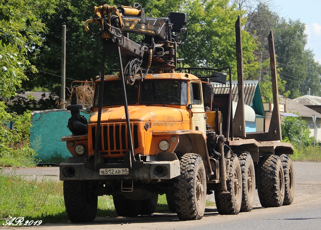 Тамбовская область, № М 512 АВ 68 — Урал-55571-40