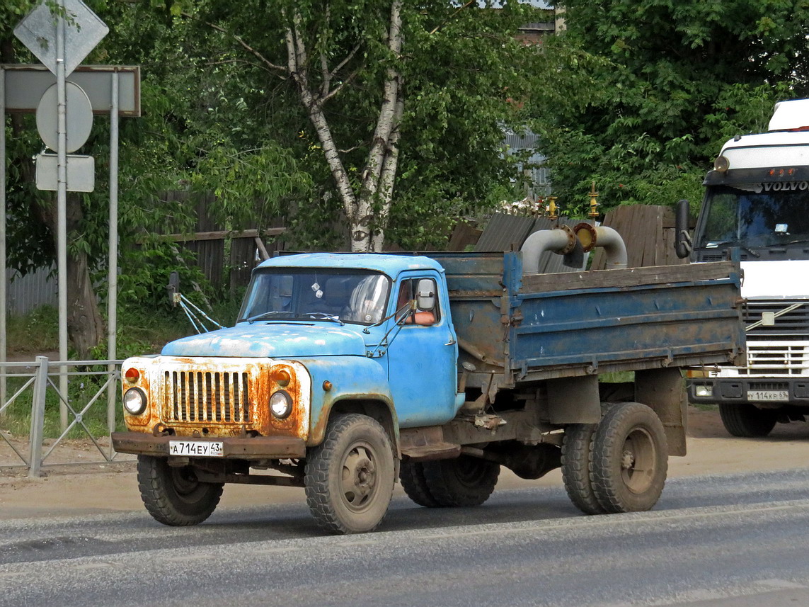 Кировская область, № А 714 ЕУ 43 — ГАЗ-53-12