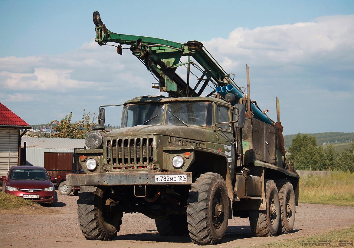 Красноярский край, № С 782 МС 124 — Урал-4320 / 5557 (общая модель)