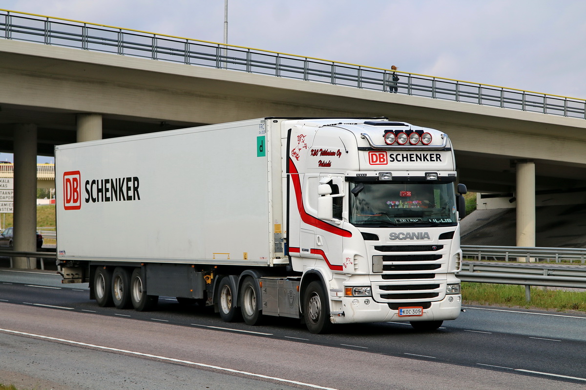 Финляндия, № KOC-305 — Scania ('2009-2011, общая модель)