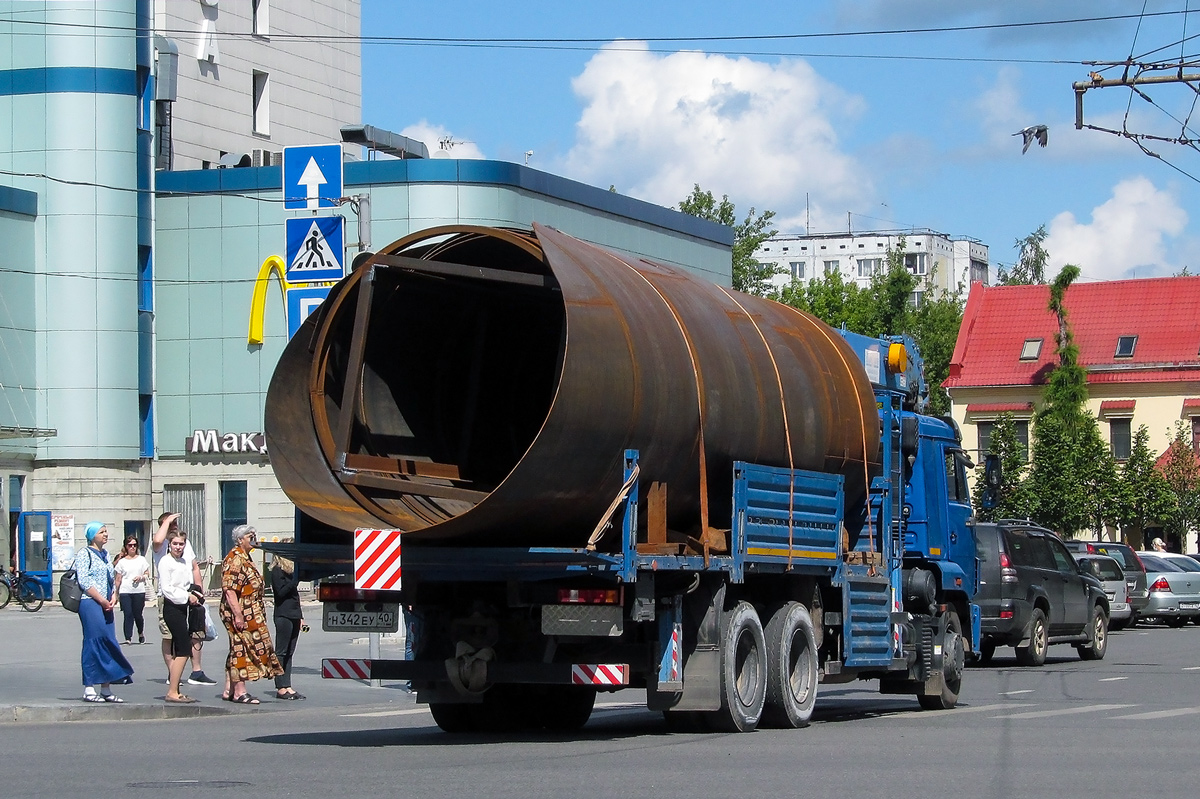 Калужская область, № Н 342 ЕУ 40 — КамАЗ-65117-A4(23)