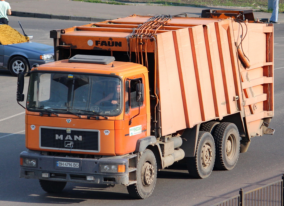 Одесская область, № ВН 4796 ВС — MAN F90 26.xxx (общая)