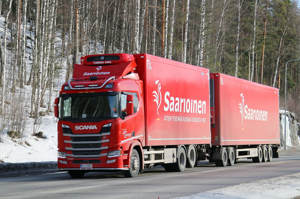 Финляндия, № CLC-907 — Scania ('2016) R500
