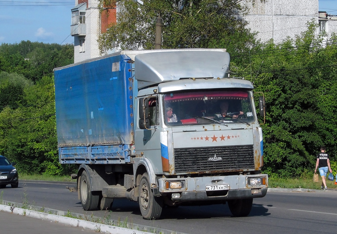 Калужская область, № К 731 ХН 40 — МАЗ-53366