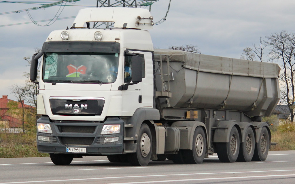 Одесская область, № ВН 3958 НІ — MAN TGS 18.400