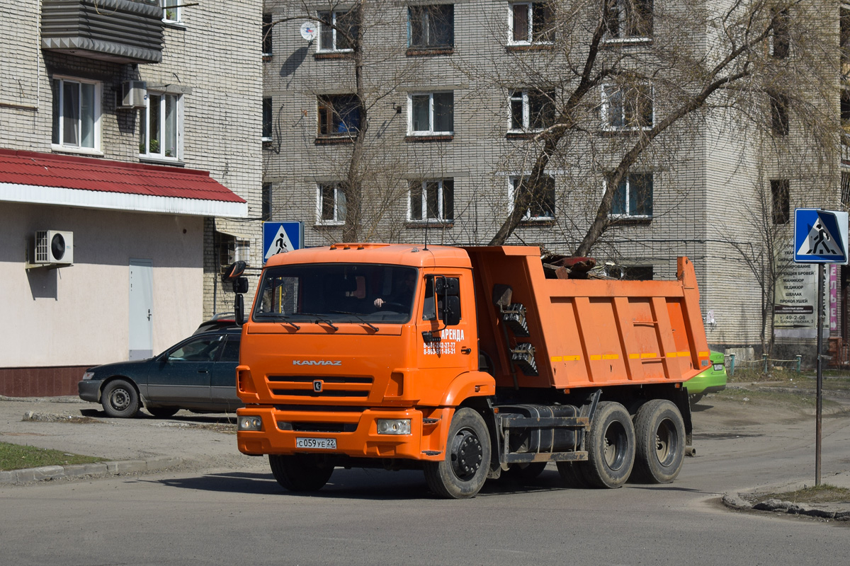 Алтайский край, № С 059 УЕ 22 — КамАЗ-65115-A4(23)