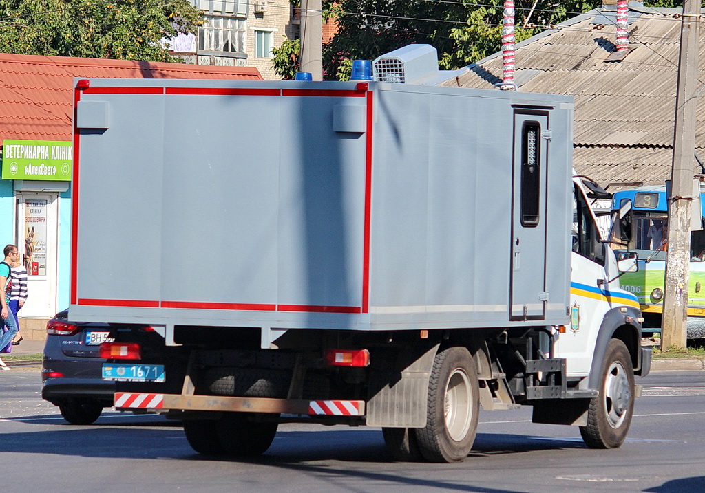 Одесская область, № 16 1671 — ГАЗ-C41R13