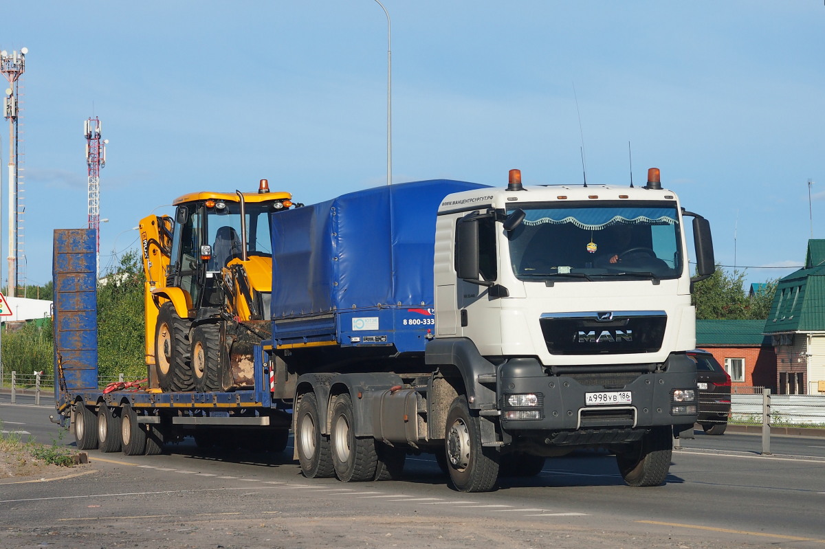Ханты-Мансийский автоном.округ, № А 998 УВ 186 — MAN TGS 33.440