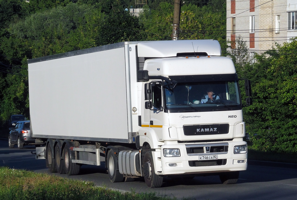 Крым, № К 746 СА 82 — КамАЗ-5490-S5(87)