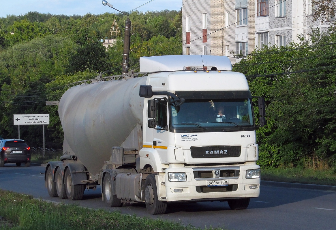 Калужская область, № О 604 РА 40 — КамАЗ-5490-S5(87)