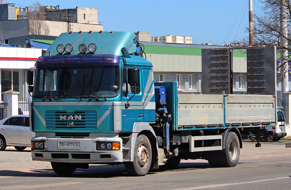 Одесская область, № ВН 4870 ЕА — MAN F2000 19.xxx (общая)