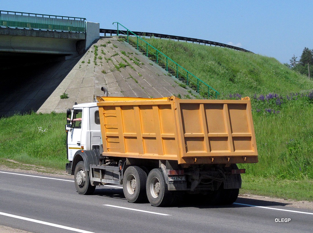 Витебская область, № АК 8314-2 — МАЗ-5516 (общая модель)