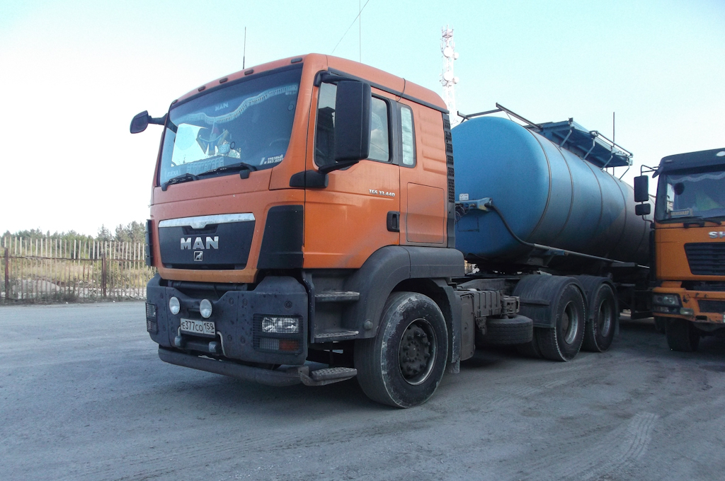 Свердловская область, № Е 377 СО 159 — MAN TGS 33.440