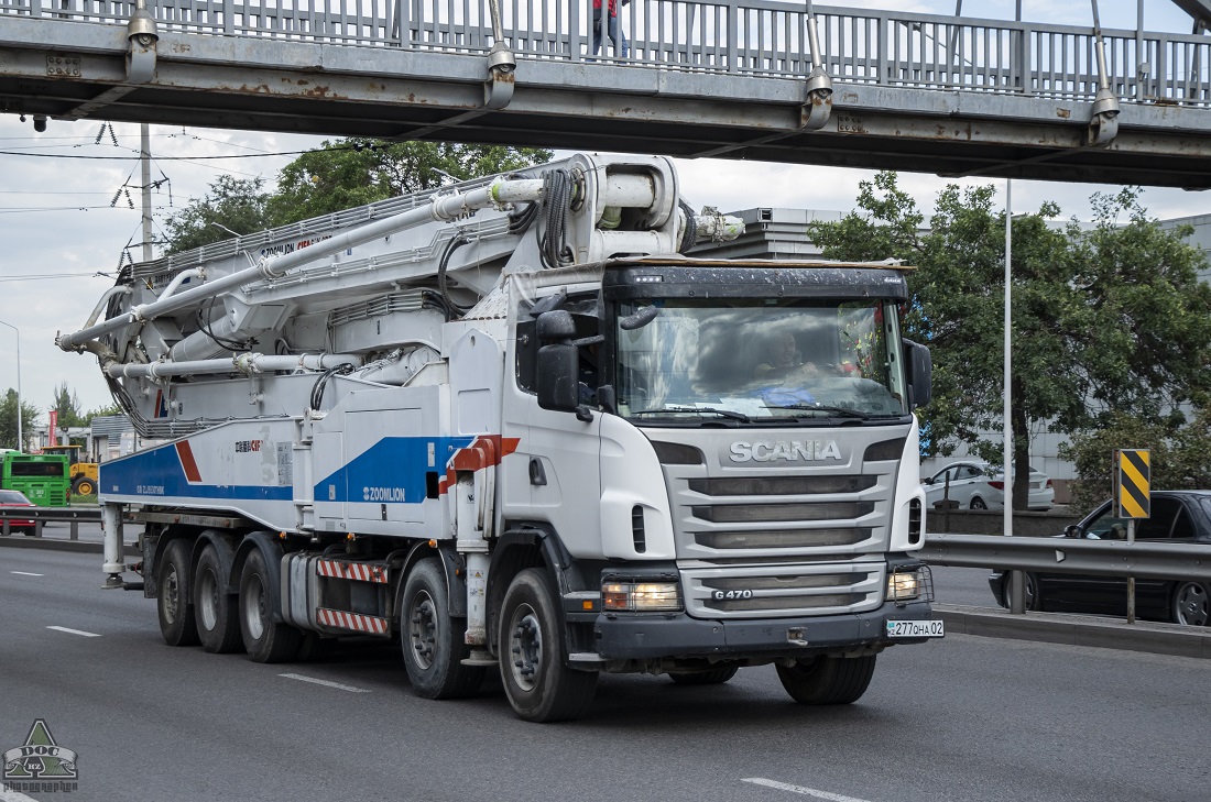 Алматы, № 277 QHA 02 — Scania ('2009-2011, общая модель)