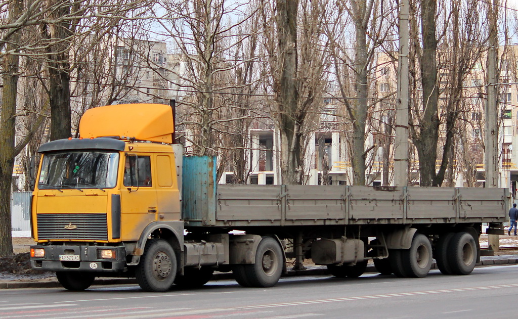 Запорожская область, № АР 5672 АС — МАЗ-5432 [Y6D]