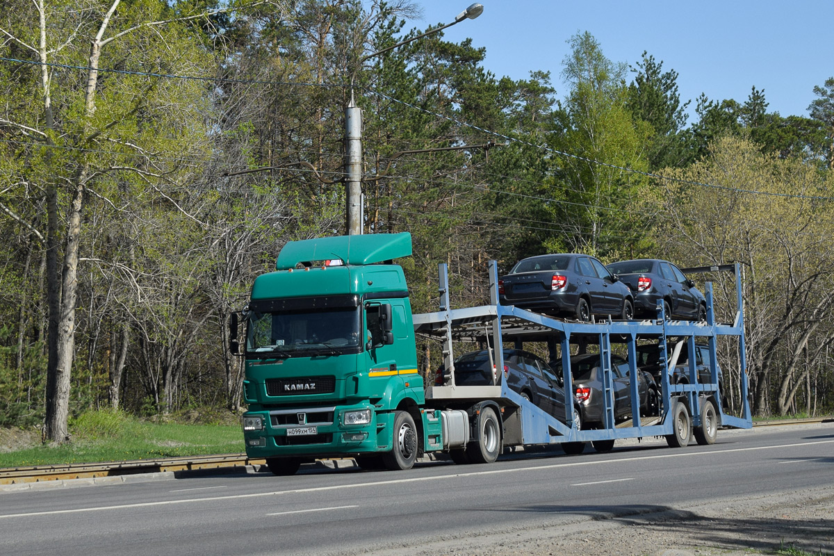 Новосибирская область, № Н 099 ХМ 154 — КамАЗ-5490-S5(87)