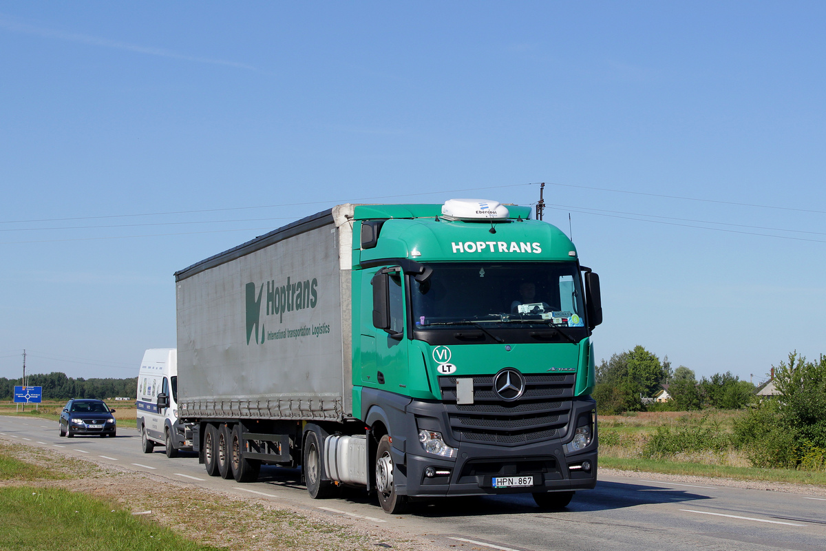 Литва, № HPN 867 — Mercedes-Benz Actros ('2011) 1845