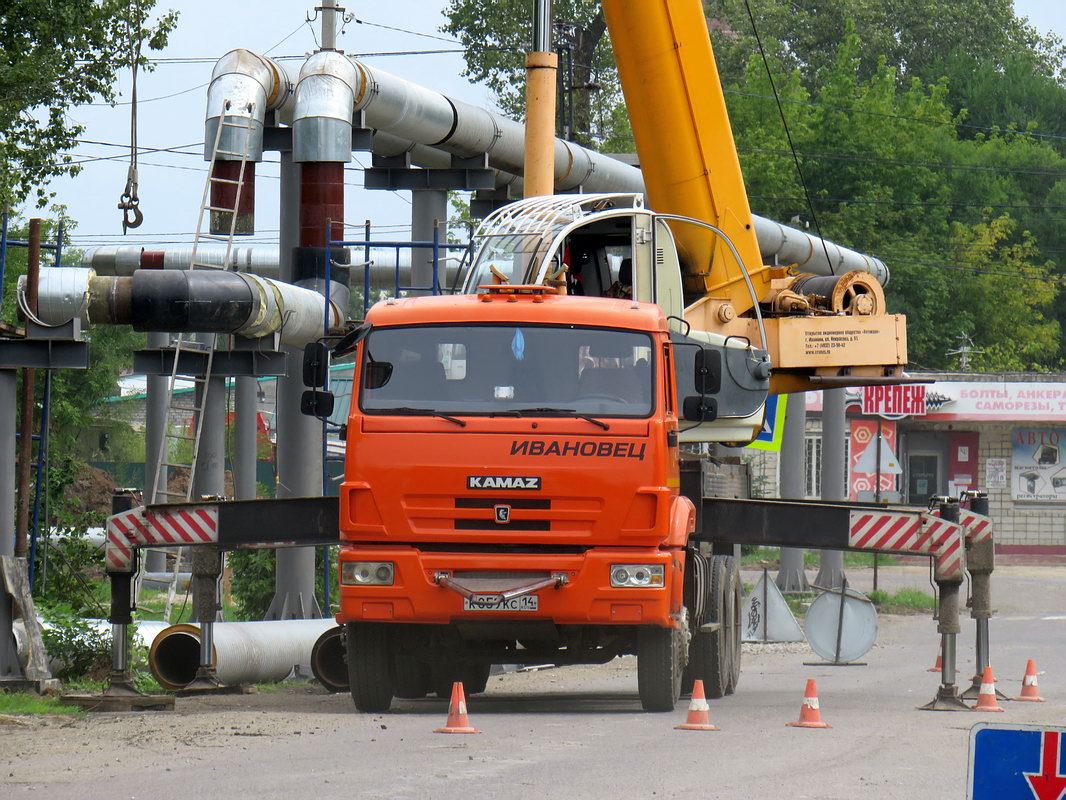 Саха (Якутия), № К 859 КС 14 — КамАЗ-65116-A4(23)